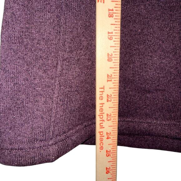 The North Face Sz‎ M 1.4 Zip Pullover Fleece Lined Coze Outdoor Cabincore - Picture 7 of 9